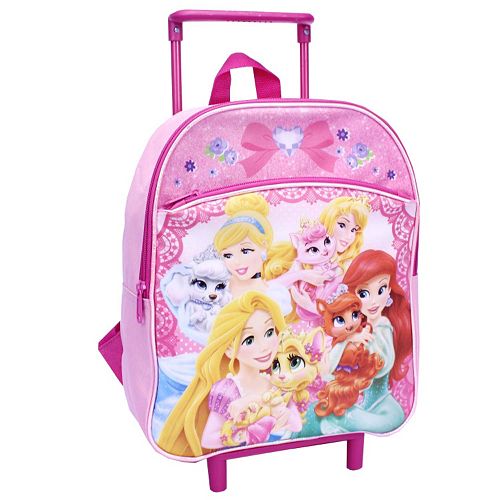Disney Princess Rolling Backpack for Girls