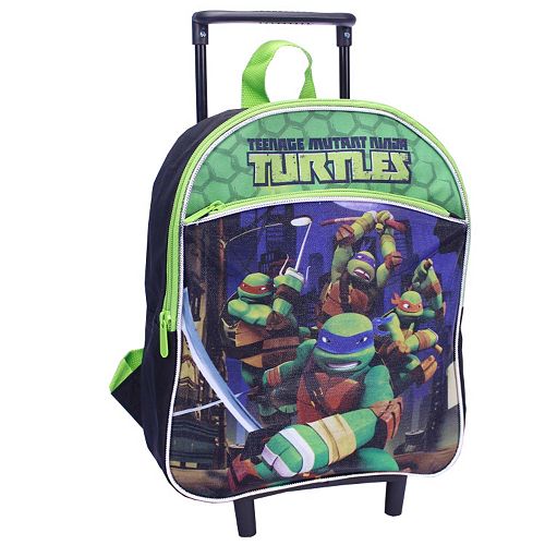 Teenage Mutant Ninja Turtles Rolling Backpack for Boys
