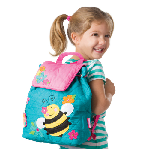Quilted Bee Backpack for Girls - Stephen Joseph