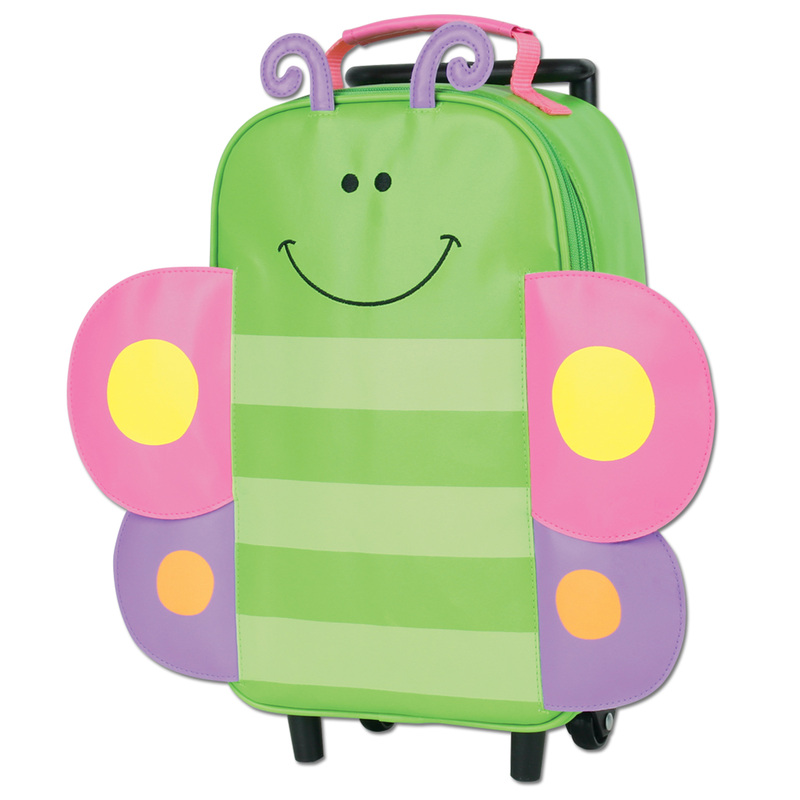 Stephen Joseph Butterfly Rolling Backpack for Girls